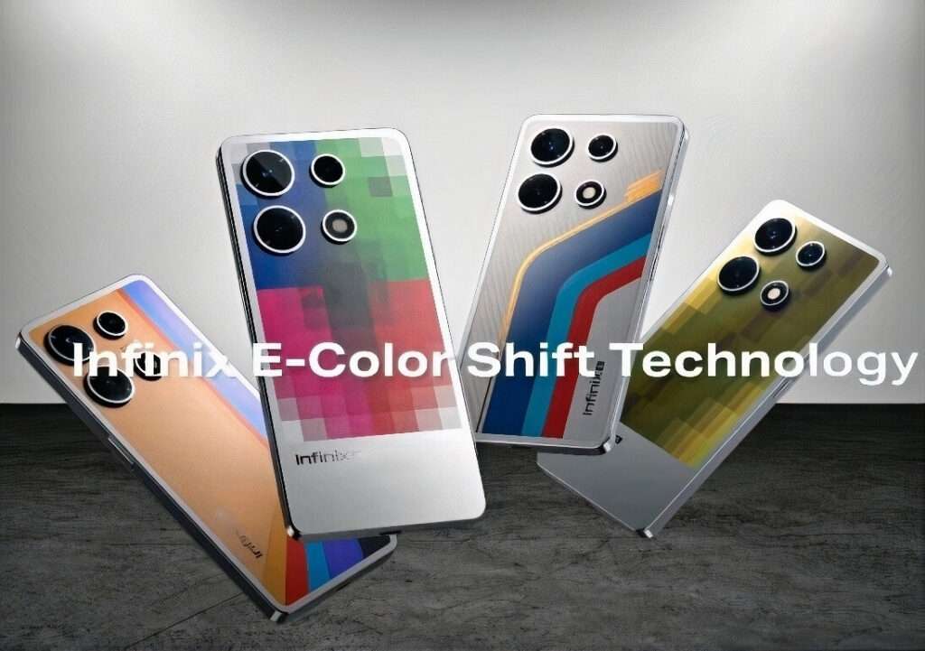 Infinix E-Color Shifting Technology