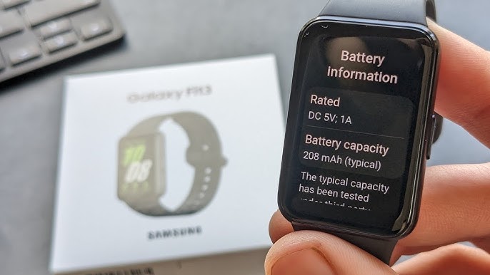 Galaxy Fit 3 Battery