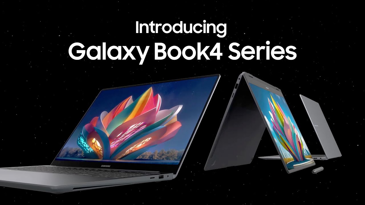 Announcing the Samsung Galaxy Book 4 Series, the most capable and smart Galaxy Book to come